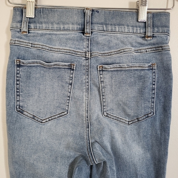 Spanx Denim Vintage Wash Skinny Jeans Tummy Control XS - Picture 6 of 9